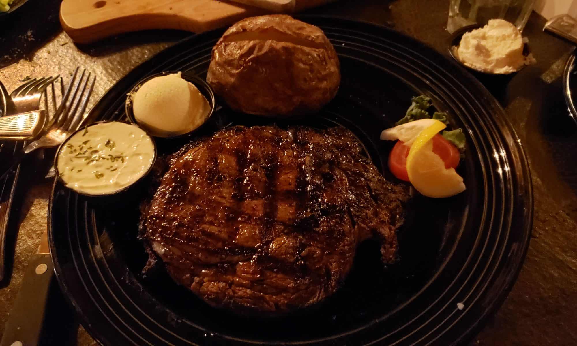 A delicious Ribeye